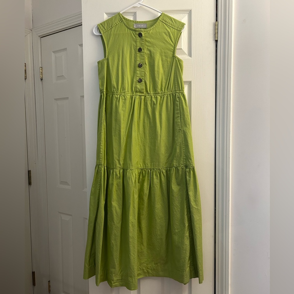Everlane The Tiered Midi Dress (XXS)